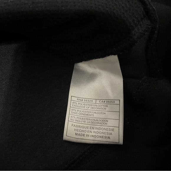 Vintage 90s Nike Track Jacket Women’s Size XL (16-18) Black And White Full Zip - Picture 8 of 14